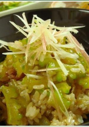 ゴーヤと豚肉の混ぜごはん-レシピのメイン写真