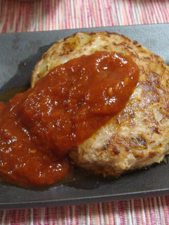キャベツバーグのトマトソース-レシピのメイン写真