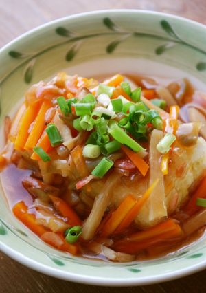 とろ～り♪あんかけ揚げだし豆腐-レシピのメイン写真