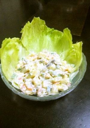 簡単！さつま芋のサラダ-レシピのメイン写真