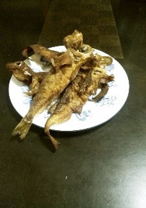 ハタハタの唐揚げ　〜ガーリック風味〜-レシピのメイン写真