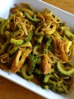 ゴーヤのカレーきんぴら-レシピのメイン写真