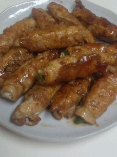 しゃぶしゃぶ用お肉で!甘辛野菜肉巻き★-レシピのメイン写真