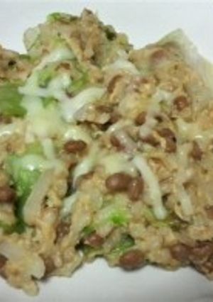 簡単！納豆チャーハン-レシピのメイン写真
