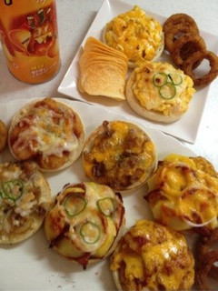 ランチに!マフィンのオープンサンド-レシピのメイン写真