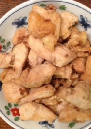 鶏胸肉のニンニク醤油焼き-レシピのメイン写真