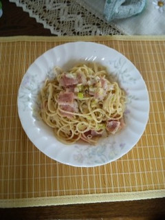 醤油風味のガーリックパスタ-レシピのメイン写真
