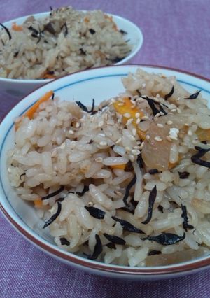 ぶり大根の汁で炊き込みご飯-レシピのメイン写真