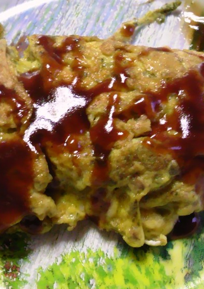 お好み焼き"風"卵焼き(*^^*)-レシピのメイン写真