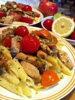 レモン仕立てのカジキとトマトソテー-レシピのメイン写真