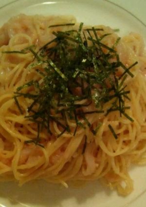 冷製たらことイカのスパゲティ-レシピのメイン写真