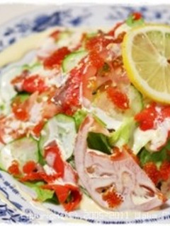 簡単■海鮮のっけサラダ麺■-レシピのメイン写真
