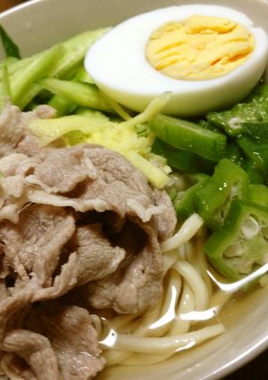大豆麺で作る韓国風冷麺-レシピのメイン写真