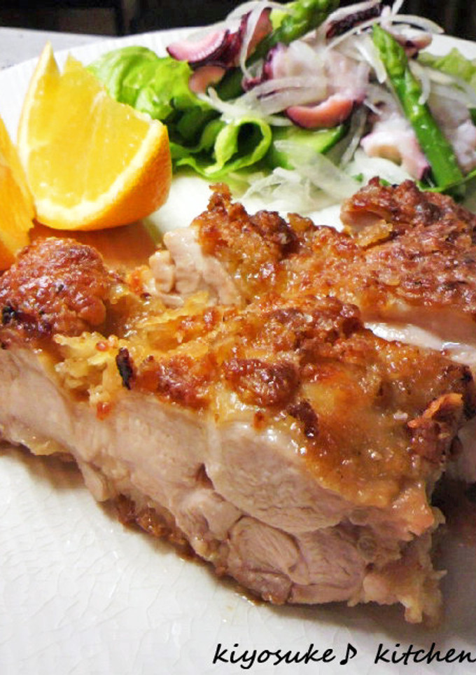 オレンジ♪鶏ももの揚げ焼き(^^)/-レシピのメイン写真