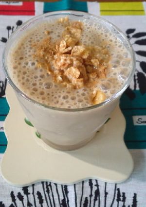 豆乳バナナコーヒースムージー-レシピのメイン写真