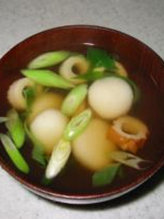 白玉団子のお吸い物-レシピのメイン写真