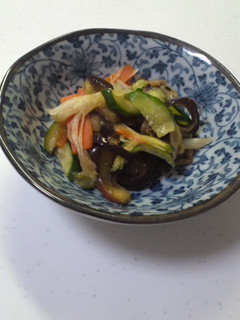 夏野菜の酢の物-レシピのメイン写真