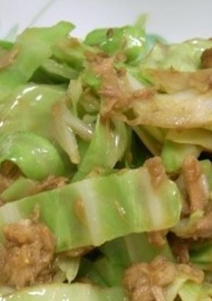 キャベツとシーチキンのスパイシー炒め-レシピのメイン写真