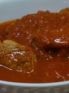 鶏肉とごぼうのトマトソースの煮込み-レシピのメイン写真