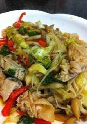 バター醤油焼きうどん（素麺も可）-レシピのメイン写真