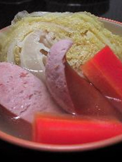 サボイキャベツとソーセージのスープ煮-レシピのメイン写真