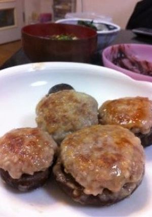【減塩】椎茸の肉詰め-レシピのメイン写真