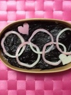 オリンピック弁当はいかが?五輪弁当-レシピのメイン写真