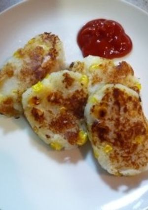 マッシュポテトのお焼き風-レシピのメイン写真
