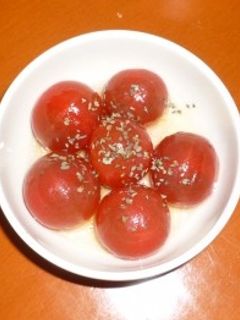 はちみつレモンのトマトマリネ-レシピのメイン写真