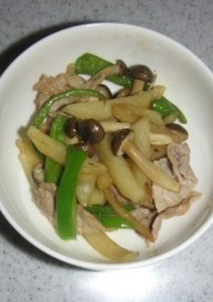 じゃがいもと豚肉の炒めもの-レシピのメイン写真