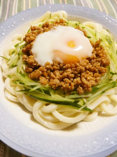 ジャージャーうどん☆温玉のせ-レシピのメイン写真
