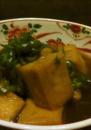 高野豆腐は揚げ出しで煮含めるべし！-レシピのメイン写真