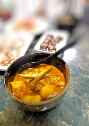 ★ゴーヤとオクラ★夏の和風スープカレー★-レシピのメイン写真
