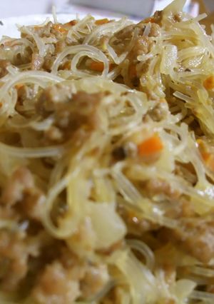 Chopsuey（野菜とひき肉の炒め物）-レシピのメイン写真