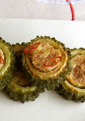 ゴーヤＤＥ餃子-レシピのメイン写真