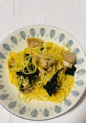 鶏もも肉とほうれん草、きのこのパスタ🍝-レシピのメイン写真
