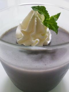 豆乳で濃厚黒ゴマプリン♪-レシピのメイン写真