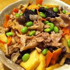 รูปของ 厚揚げと豚肉のサッパリ炒め