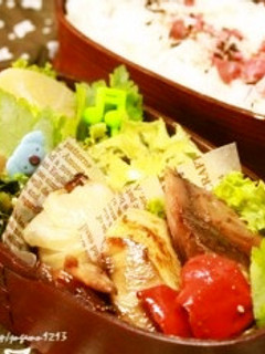弁当~ぶりの照り焼き-レシピのメイン写真