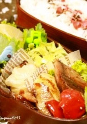 弁当~ぶりの照り焼き-レシピのメイン写真