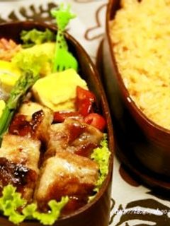 厚揚げ肉巻き弁当-レシピのメイン写真