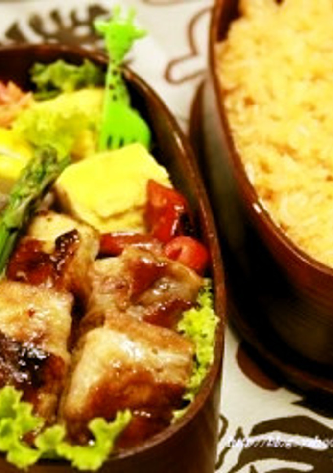 厚揚げ肉巻き弁当-レシピのメイン写真