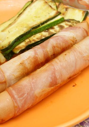 ドイツ風~ベーコン巻きソーセージ-レシピのメイン写真