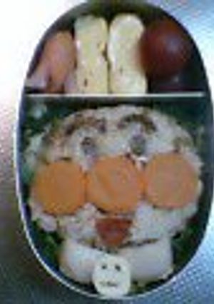 デカチビの憧れ◆アンパンマン弁当◆で足りない栄養補おう作戦-レシピのメイン写真
