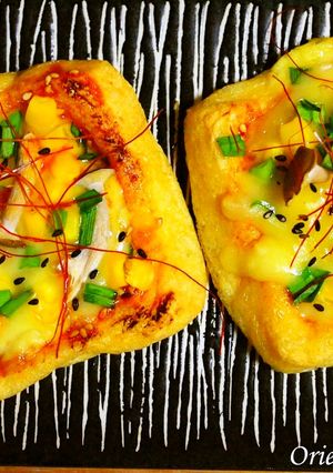 ☆韓国風お揚げのピリ辛チーズ焼き!-レシピのメイン写真