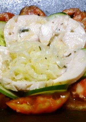 鶏ハムのマリネ-レシピのメイン写真