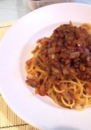 ケチャップで作る♪簡単ミートソース★-レシピのメイン写真