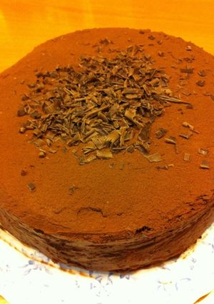 チョコ好きのためのチョコレートケーキ -レシピのメイン写真