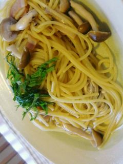 きのことベーコンの和風パスタ♪-レシピのメイン写真