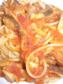 ツナと茸のトマトパスタ~ボスカイオーラ-レシピのメイン写真